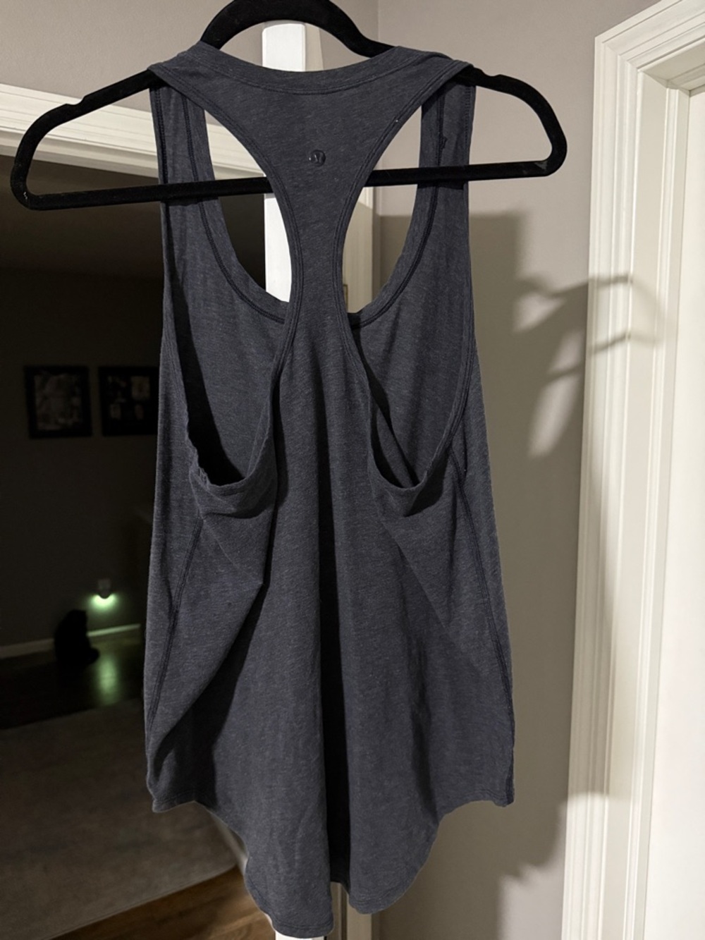 lululemon athletica Charcoal Gray Racerback Tank